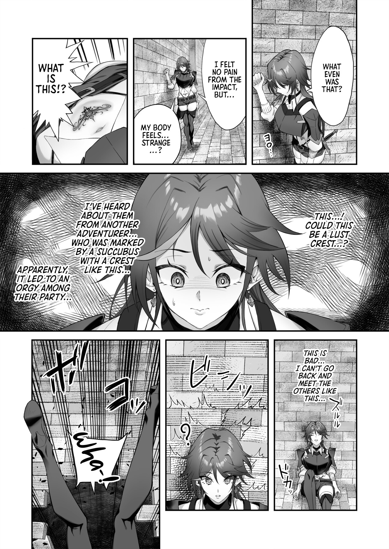 Hentai Manga Comic-The tale of how I got a lewd crest and used a coblin because of it! [-Read-6